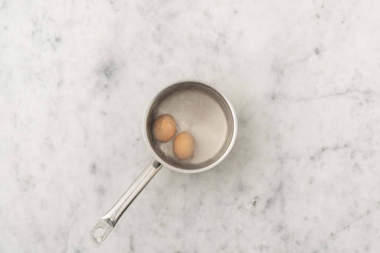 Boil the egg