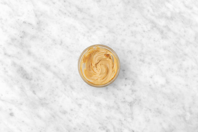 Make the creamy sauce