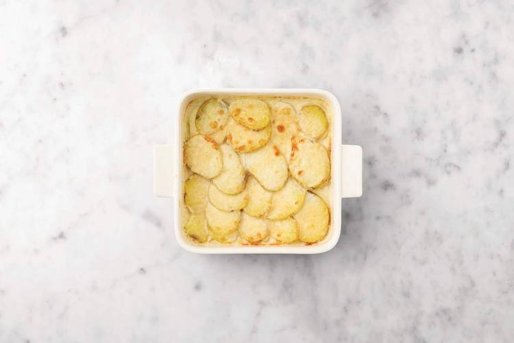 Make the Dauphinoise potato 