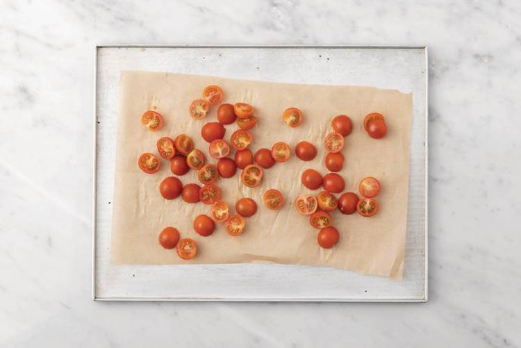 Roast the tomatoes