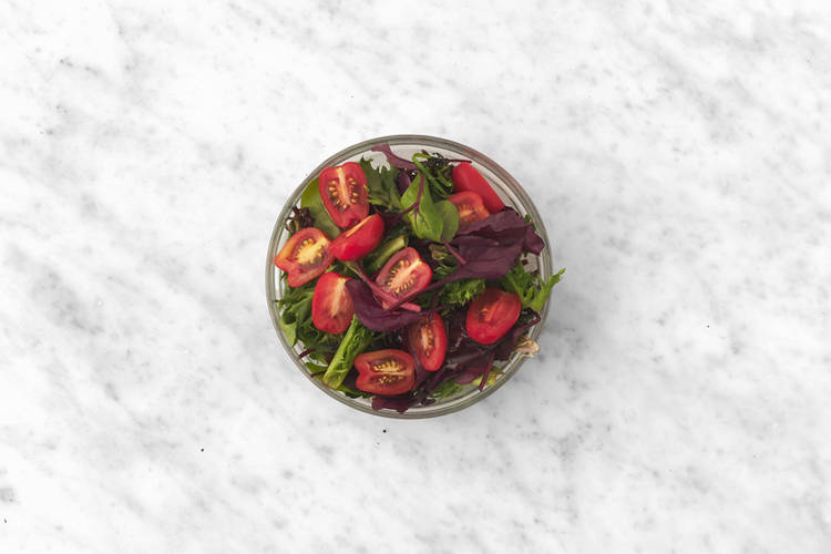 Prep the veggies & toss the salad