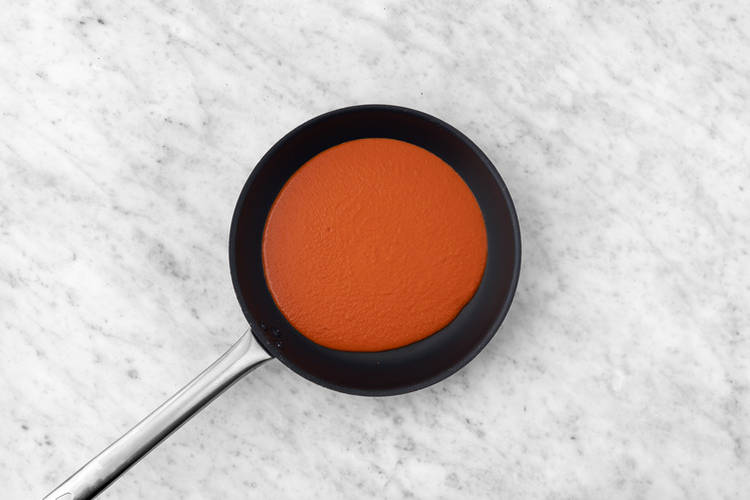 Make the coconut sauce