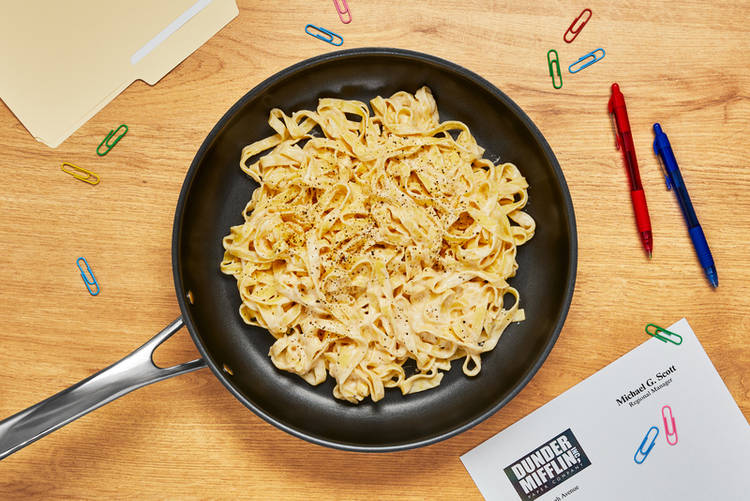 Make sauce and finish pasta