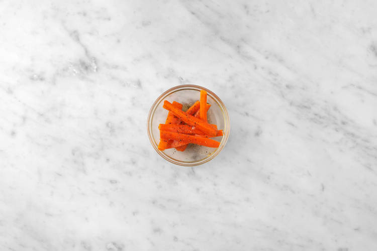 Préparer les carottes