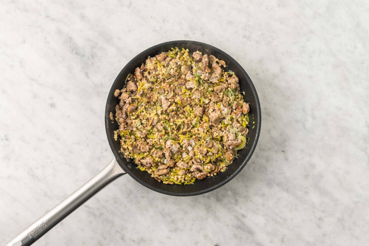 Mantecare il couscous