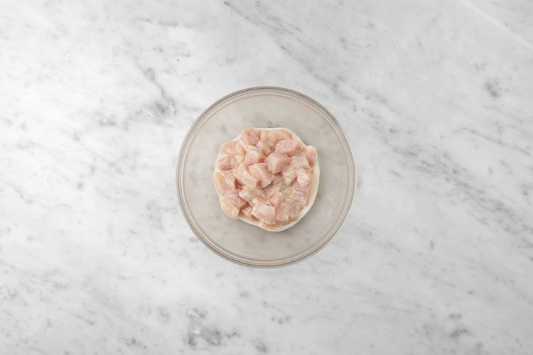 Hähnchen vorbereiten