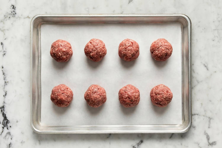 Form and cook meatballs
