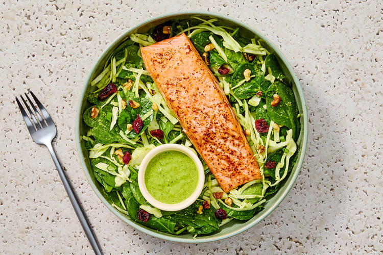 Make salad and serve