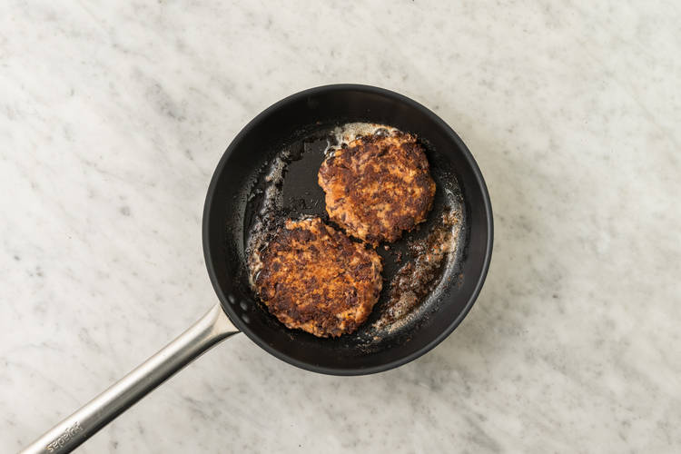 Cook the patties