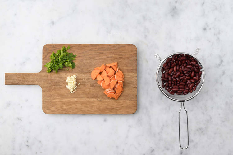 Förbered grönsaker