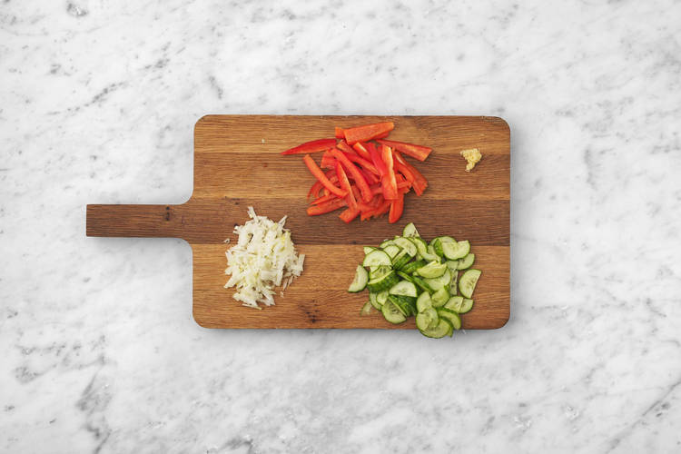 Forbered grøntsager