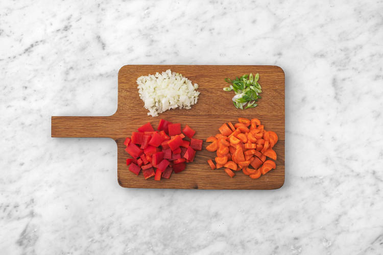 Förbered grönsaker