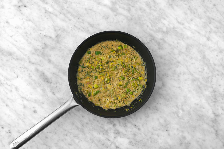 Make your Leek and Chive Sauce