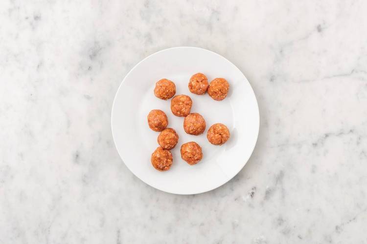 Make the meatballs
