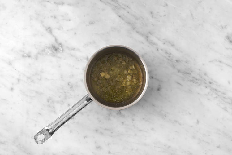 Commencer le beurre blanc