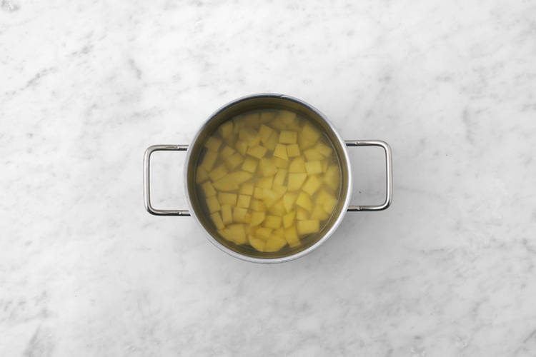 Pommes de terre en ébullition