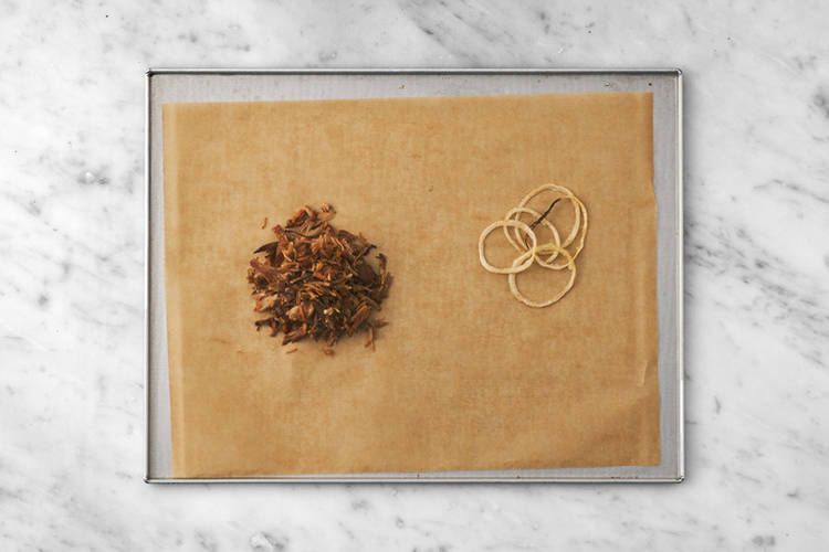 Für die Käsezwiebel