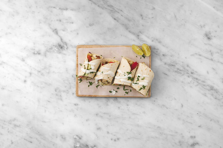 Fleisch braten & Anrichten