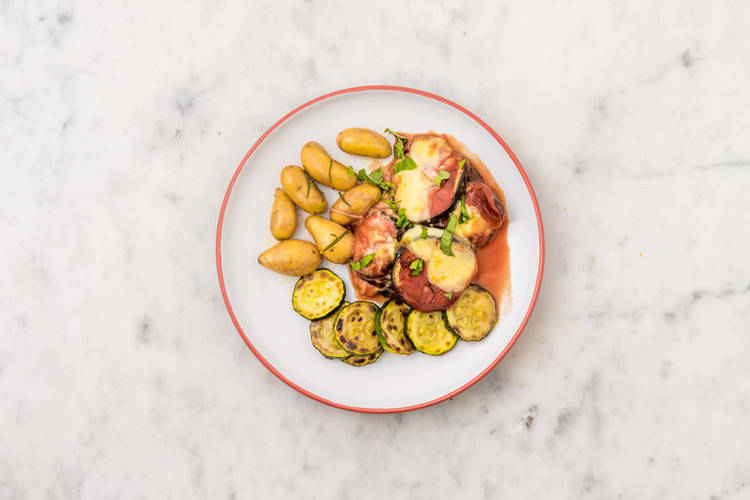 Hähnchen braten & Anrichten