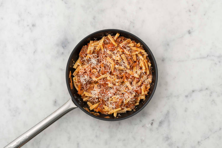 Bolognese vollenden