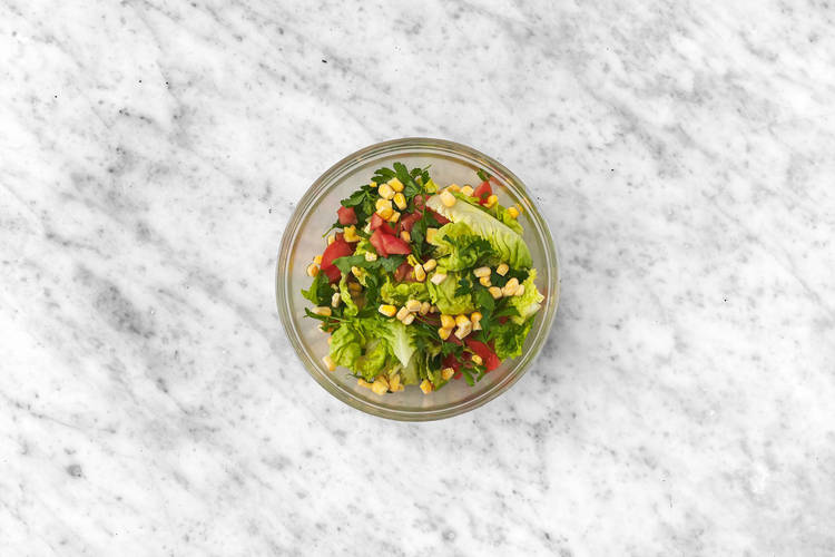 Forbered grønnsaker