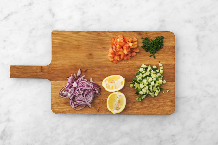 Forbered grøntsager