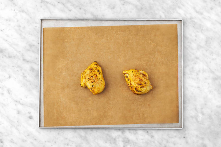 Préparer et rôtir le poulet