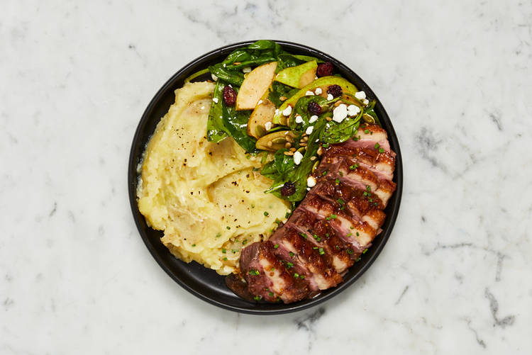 Make salad and serve