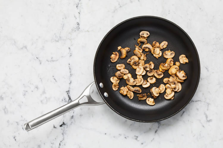 Préparer et cuire les champignons