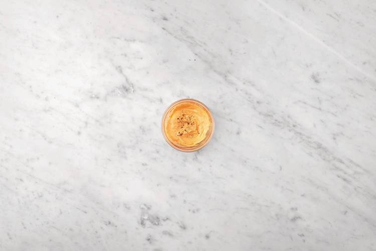 Make the sriracha mayo