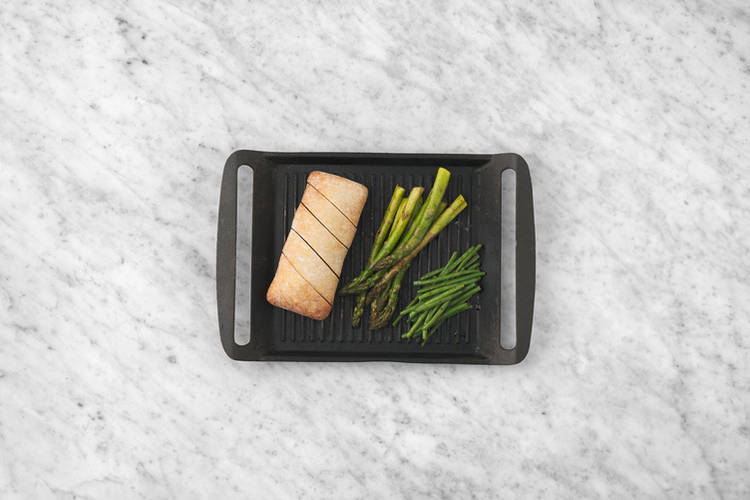 Grill the veggies & ciabatta