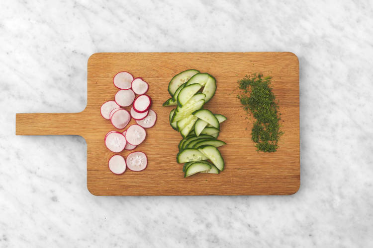 Forbered grønnsaker