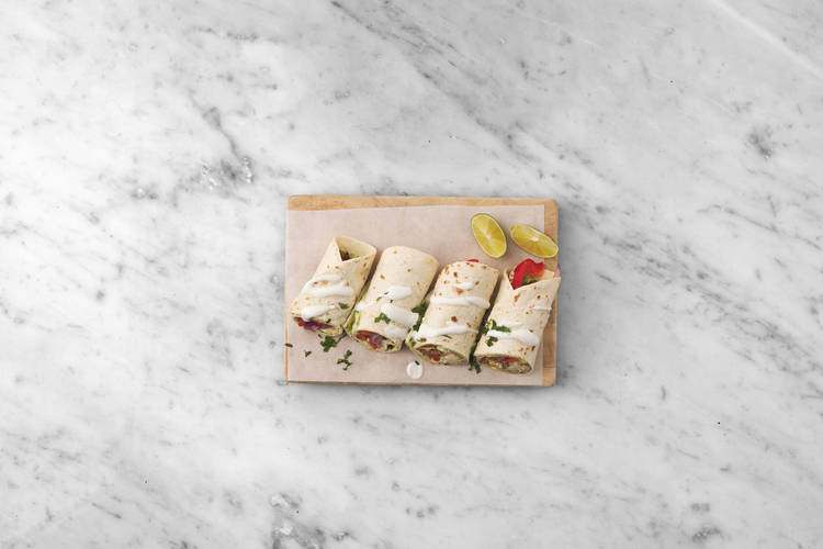 Fleisch braten & Anrichten