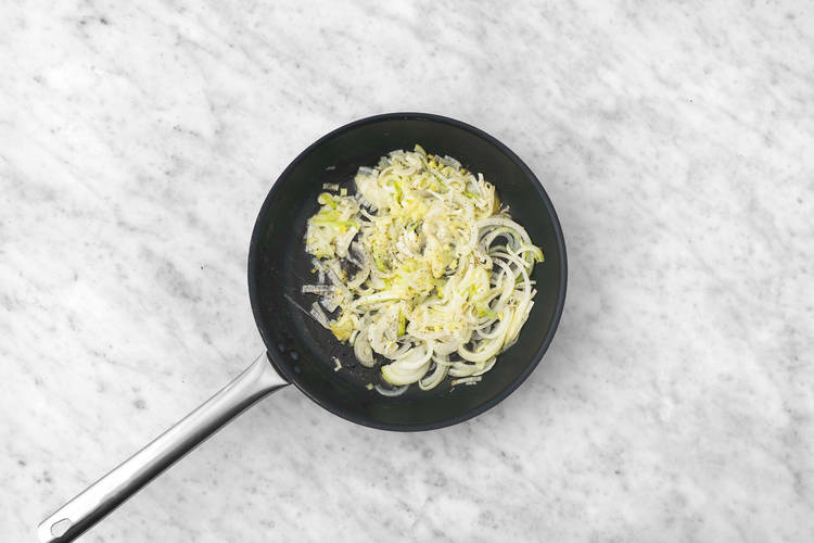Réaliser la fondue de poireau