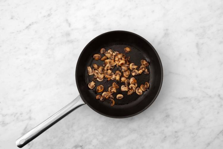 Cuire les champignons