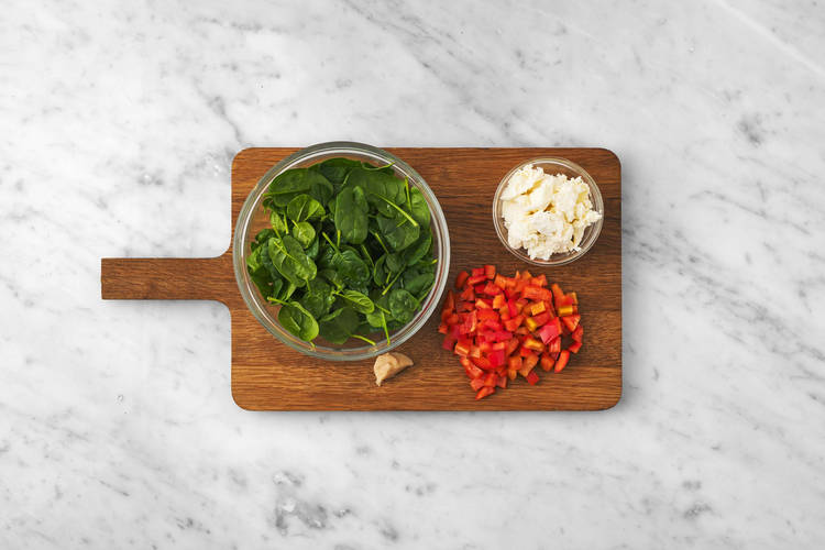 Förbered grönsaker