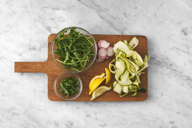 Förbered grönsaker