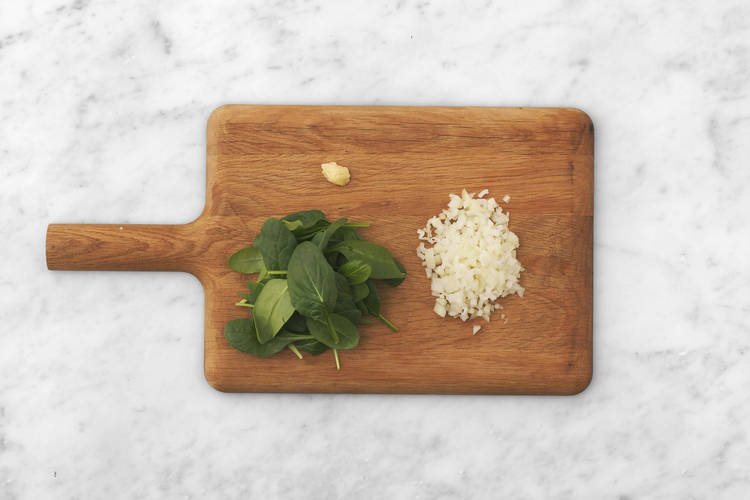 Forbered grøntsager