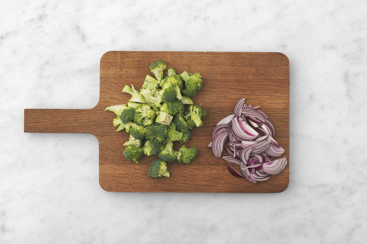 Forbered grønnsaker