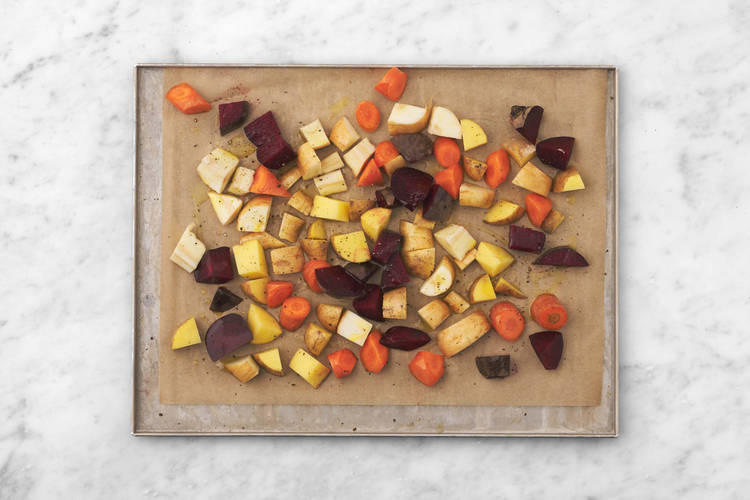 Förbered rotfrukter