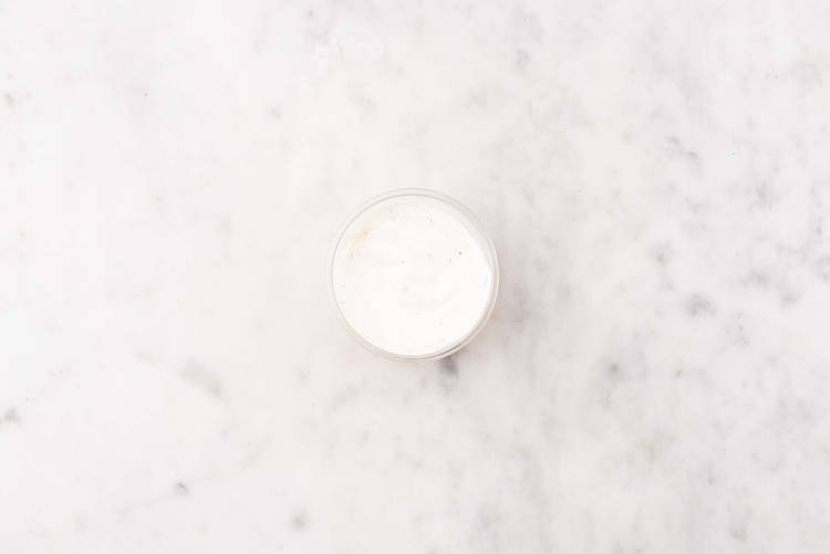 Blanda vitlöksyoghurt