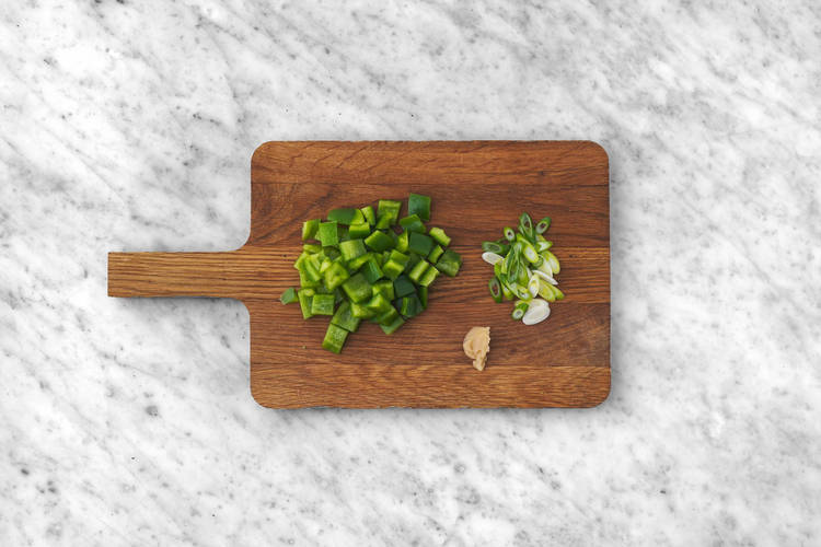 Forbered grøntsager