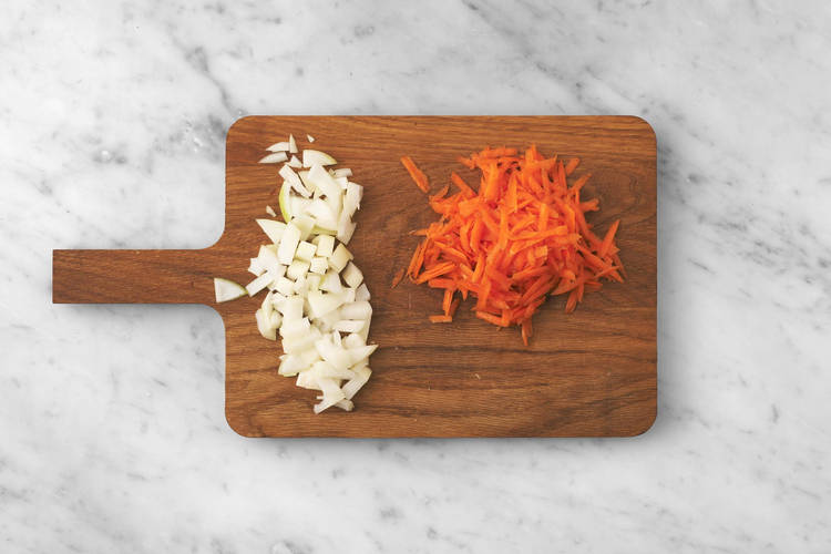 Forbered grøntsager