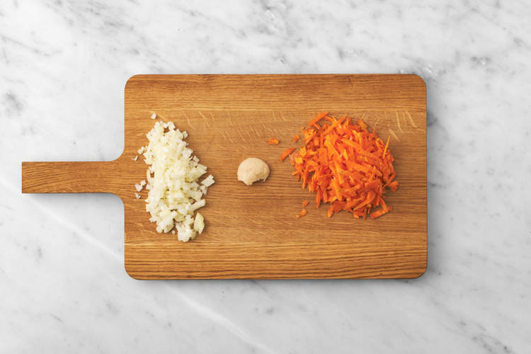 Forbered grøntsager