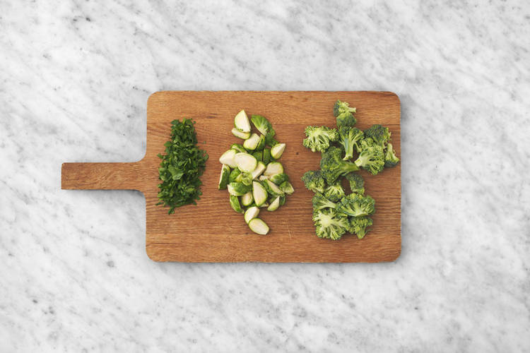 Forbered grøntsager