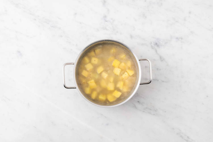 Tagliare gli ingredienti