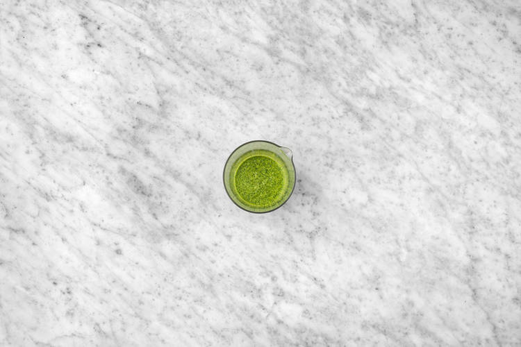 Preparare il pesto di rucola