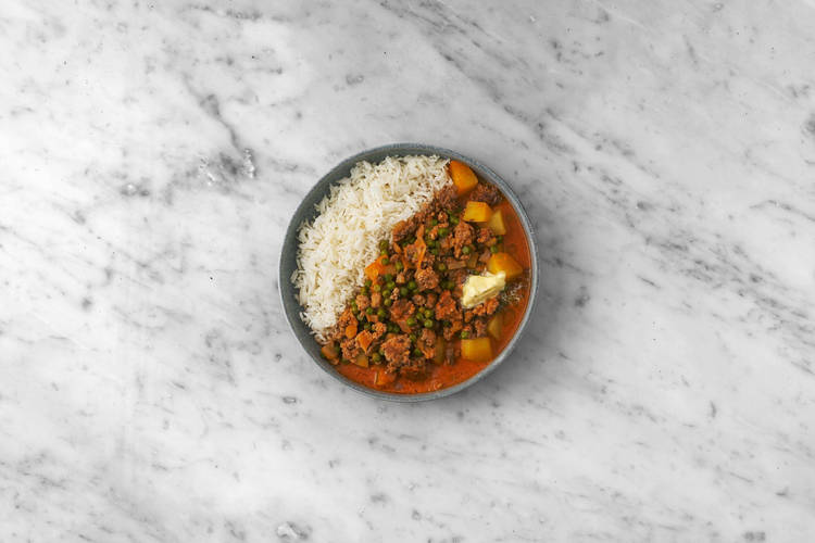 Aloo keema in tavola!