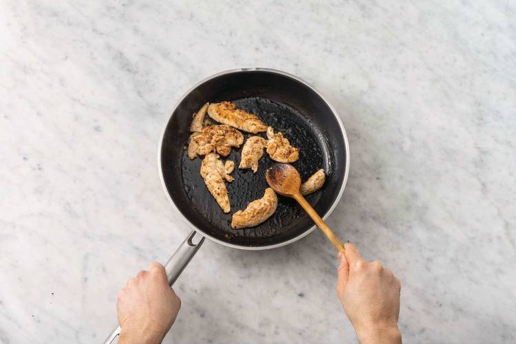 Cook the chicken