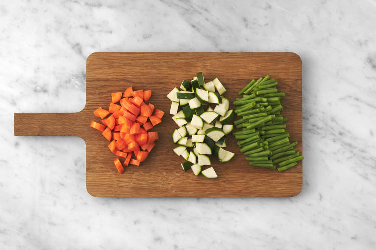 Förbered grönsaker